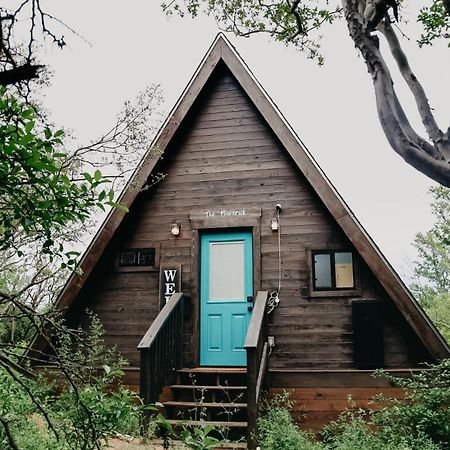 The Maverick: A-Frame W/ Hammock And Tree Top View 뉴 브라운펠스 외부 사진